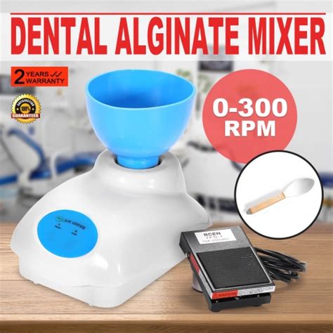 ZoneRay YMC3 Dental Impression Alginate Material Mixer Lab Equipment