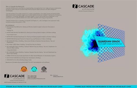 Pdf Who Is Cascade Architectural• Astm E1300 04 Standard Practice