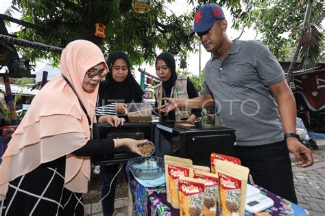 Budi Daya Dan Pengolahan Maggot Di Surabaya Antara Foto