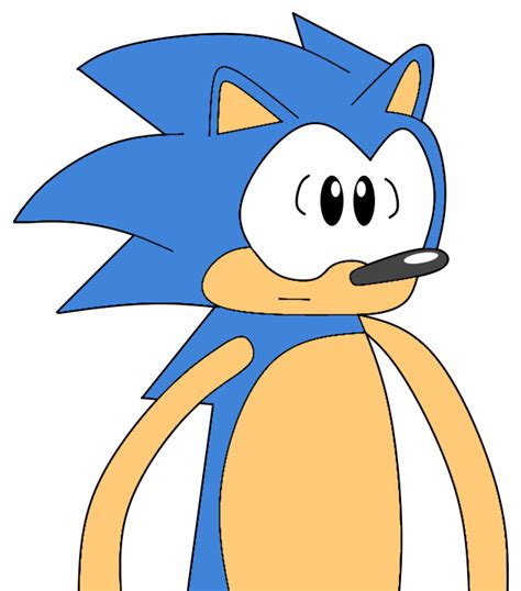 Classic Sonic Shocked By Supermariofan65 On Deviantart