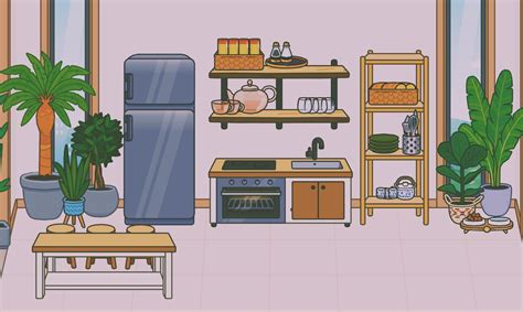 Toca Boca Modern Mansion Kitchen