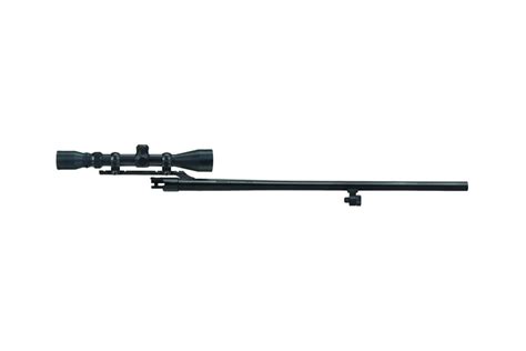 Mossberg 500 12 Gauge 24 In Slug Barrel With Cantilever Mount And Scope