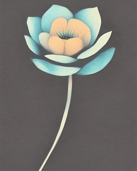 Ethereal Moody Flower Graphic Creative Fabrica