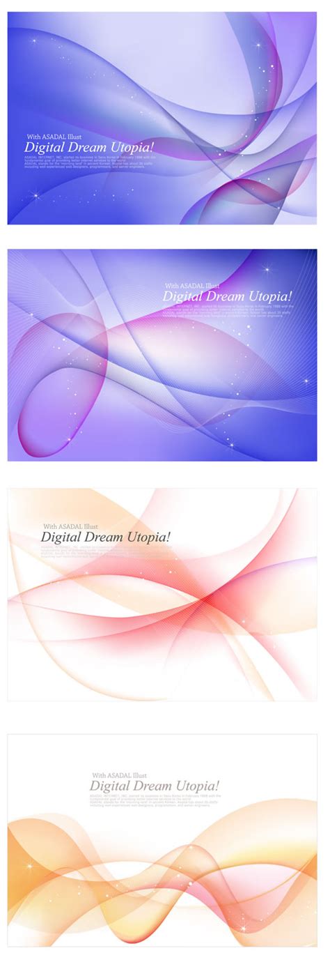 Gorgeous phantom line background vector graphic free download