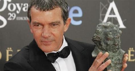 Antonio Banderas Honoré Aux Goya 2015 Sous Les Yeux De Penelope Cruz