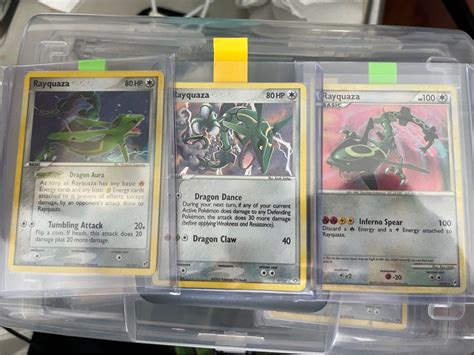 Rayquaza Set - Pokemon card, Hobbies & Toys, Toys & Games on Carousell