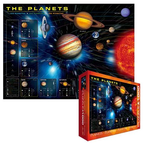 Puzzle Sistema Solar Planetas 1 000 peças