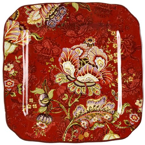 Gabrielle Square Appetizer Plate By 222 Fifth PTS Replacements Ltd