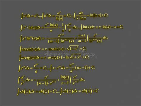 Mathematical formulas. stock image. Image of mathematical - 46809511