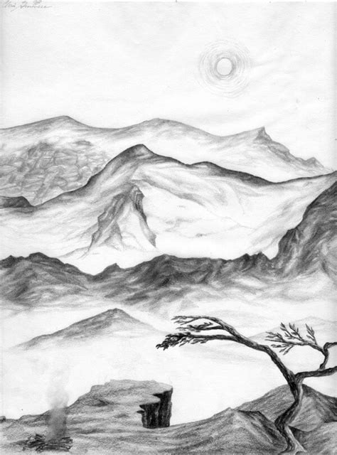 42 Easy Landscape Drawing Ideas For Beginners Artistic Haven