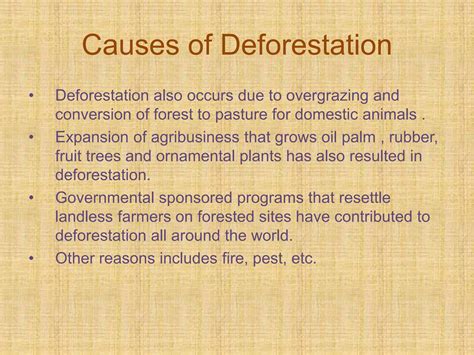 Deforestation | PPTX