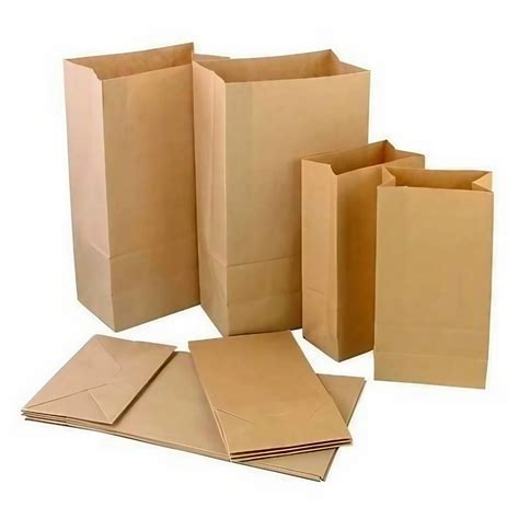 Brown Sos Virgin Kraft Paper Bag For Packaging Capacity Kg At Rs