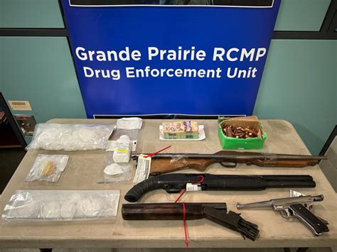 Grande Prairie Rcmp Drug Section Execute Search Warrant