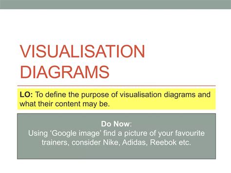 Visualisation Diagrams Ppt