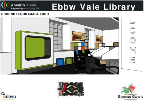 Ebbw Vale Library By Clive Walters At