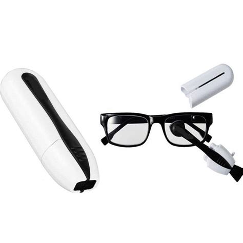 Portable Spectacle Maintenance Lens Cleaner Glasses Sunglass Eyeglass Soft Brush | eBay