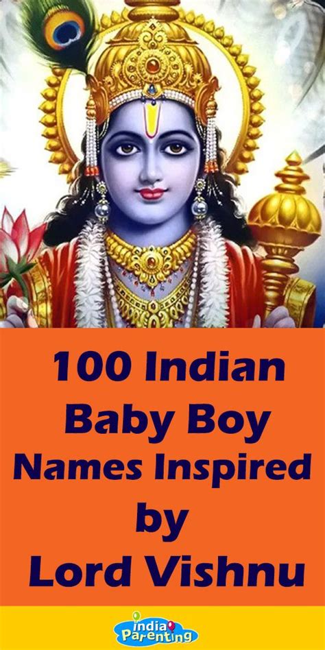 Indian Baby Boy Names Inspired By Lord Vishnu With Meaning Hindu | Hot ...