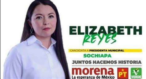 ÁgoraHuatusco Elizabeth Reyes candidata con perfil perdedor en Sochiapa