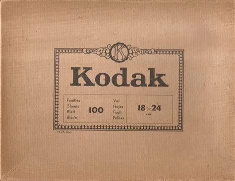 Kodak Boite De Feuilles De Papier Photo X Chrispit Flickr