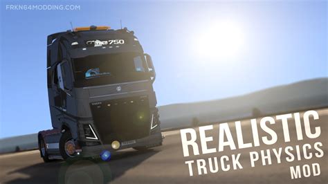 Realistic Truck Physics Mod V By Frkn X For Ats Truck Mods Hot Sex Picture