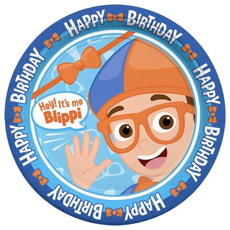 Treasures Gifted Officially Licensed Blippi Dinner Plates Ct In