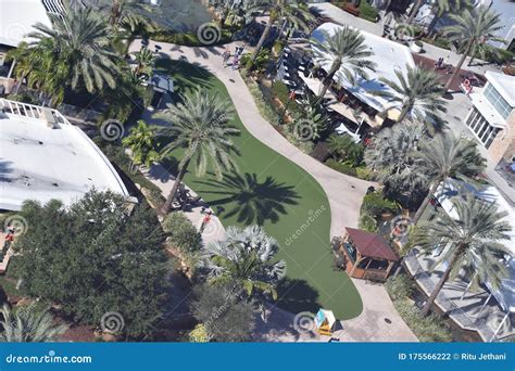 View from the Wheel at ICON Park in Orlando, Florida Editorial ...