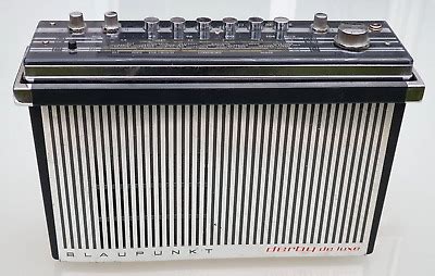 Blaupunkt Derby De Luxe Transistorradio Von Schwarz Und