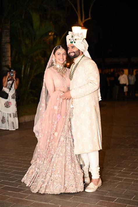 First Photos Of The Newlywed Couple Rakul Preet Singh Jackky Bhagnani