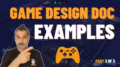 Game Design Doc Example How To Create A Gdd Youtube