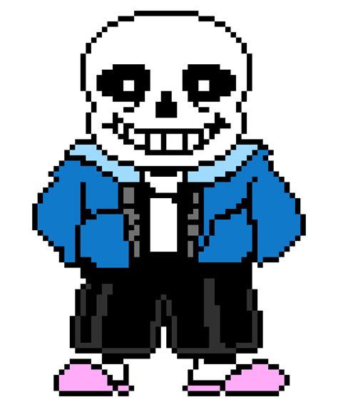 Ink Sans Phase 3 Pixel Art Maker