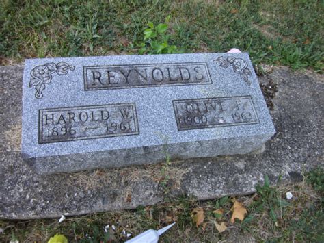 Harold Willis Reynolds 1896 1961 Find A Grave Memorial