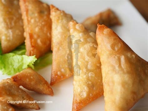 Chicken Samosa Food Fusion