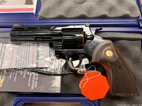 NEW 2024 Colt Python BLUED 357 4 25 PYTHON BP4WTS Revolvers At