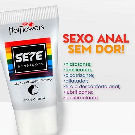 Gel Anestésico Sete Sensações 25g Hot Flowers Loja Amor Sex Shop