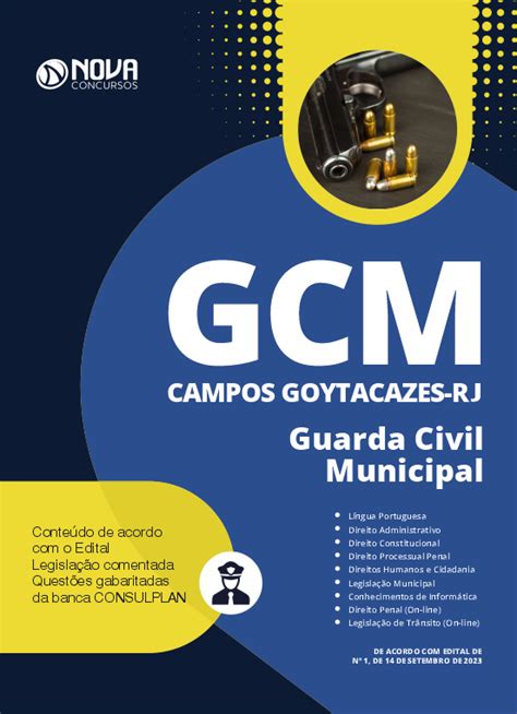 Apostila GCM Campos Dos Goytacazes RJ Em PDF Guarda Civil Municipal