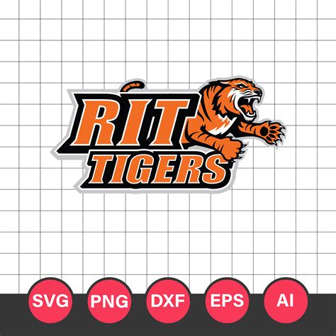 RIT Tigers Logo Svg, RIT Tigers, RIT Tigers Clipart, RIT Tig - Inspire ...