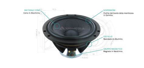 18WU 4747T00 Woofer 6 5 Scan Speak Woofer Axiomedia