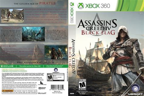 Assassin S Creed IV Black Flag Xbox 360 Box Art Cover By Malavan2000