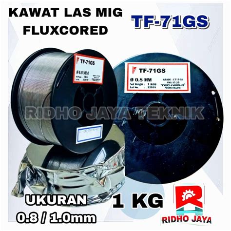 Jual KAWAT LAS CO2 FLUX CORE 0 8MM TECHWELD MIG WIRE FLUX CORE 0 8MM