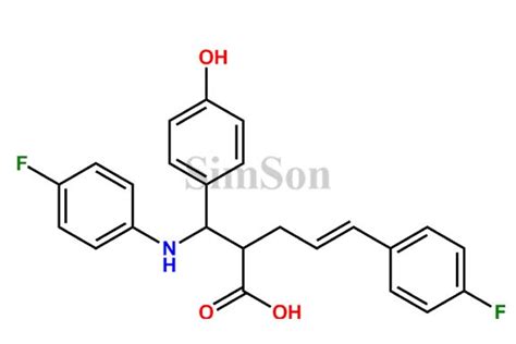 Ezetimibe Impurity 40 CAS No NA Simson Pharma Limited