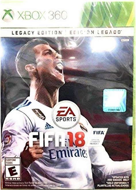 Fifa 18 Legacy Edition Xbox 360 Za Video Games