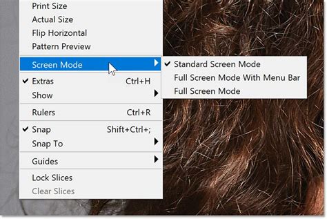 Hide Photoshop With Screen Modes And Interface Tricks