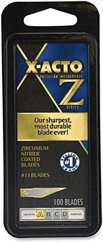 X Acto Xz611 100 Pc Classic Fine Point Blade Amazon Ca Office Products