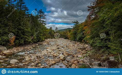 White Mountains In New Hampshire Stock Photo Image Of Artists