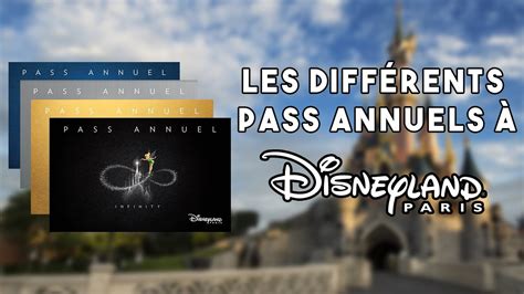 Les différents pass annuels disney bilan 1 an YouTube