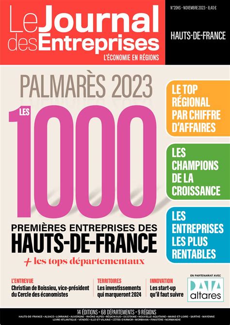 Calam O Le Journal Des Entreprises Hauts De France Hs