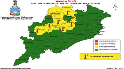 Imd Issues Yellow Warning For Heat Wave In Odisha Districts Check Details