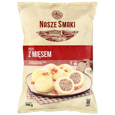 Pyzy z mięsem Nasze Smaki 700g za 3 99 w Biedronka Pepper pl