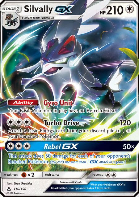 Silvally Gx Upr Ultra Prism Card Tcg One