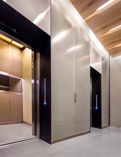 modern elevator lobby design